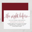 Search for before invitations Typography