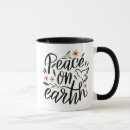 Search for earth design mugs Peace on earth