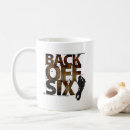 Search for back off mugs Typography
