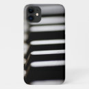 Search for keyboard instrument iphone cases Black and white