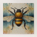 Search for bee puzzles Watercolor