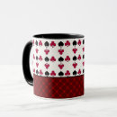 Search for black spade mugs Red and black