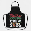 Search for cousin aprons Santa