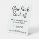 Search for glow sticks sign wedding signs Modern