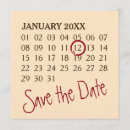 Search for calendar save the dates Simple