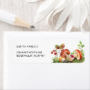 Search for insects return address labels Watercolor