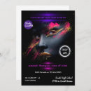 Search for pink black gold graduation invitations White