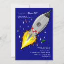Search for blasting invitations Astronaut party