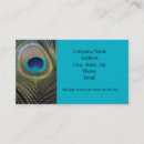 Search for peacock feather business cards Birds
