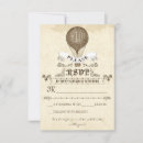 Search for hot air balloon rsvp cards Antique