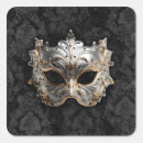 Search for venetian mask stickers Gold