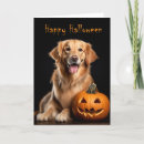 Search for golden retriever halloween cards Pet