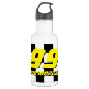 Search for black and white checkered water bottles Chequered