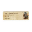 Search for buffalo bison return address labels Watercolor