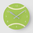 Search for tennis ball clocks Racquet