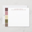 Search for pink and brown note cards Modern