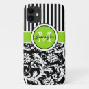 Search for lime green and black iphone cases Stripes