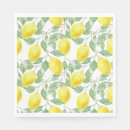 Search for lemon napkins Citrus