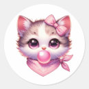 Search for bubblegum pink stickers Feminine