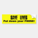 Search for no phones while driving bumper stickers Texting and driving