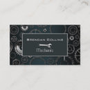 Search for mechanical engineering business cards Metal