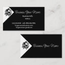 Search for beard business cards Black