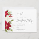 Search for poinsettia invitations Festive