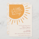 Search for here comes the sun baby boy shower invitations Sunshine