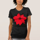 Search for poinsettia tshirts Flower