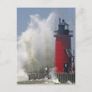 Search for michigan lighthouse postcards South haven