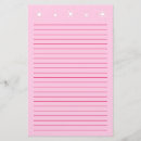 Search for with lines stationery paper Red