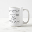 Search for entitlement mugs Opinion