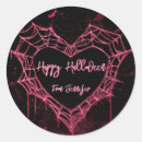 Search for pink spider stickers Trick or treat