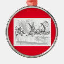 Search for mad hatter tea party christmas tree decorations March hare