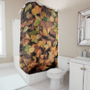 Search for autumn shower curtains Leaves