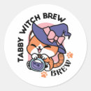 Search for cute cat design stickers Witchy vibes