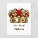 Search for highness postcards Red