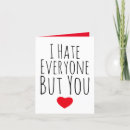 Search for i hate valentines day cards Girlfriend