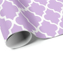 Search for quatrefoil wrapping paper Elegant