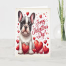 Search for dog valentines day cards Red hearts