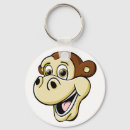 Search for cartoon monkey key rings Illustration
