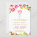 Search for lets flamingle birthday invitations Floral