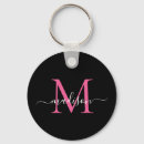 Search for hot pink key rings Elegant