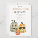 Search for family seasonal invitations Pumpkin