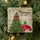 Search for crawfish christmas tree decorations Vintage