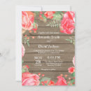 Search for red flower wedding invitations Botanical