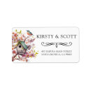 Search for birdhouses return address labels Floral