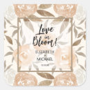 Search for earthy wedding stickers Thank you
