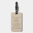 Search for police luggage tags British