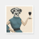 Search for wine napkins Dogs and wine